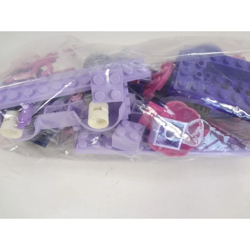 1.4 LBS LEGO Bricks Bulk Lot Red Yellow Orange Purple Pink Mixed Building Pieces